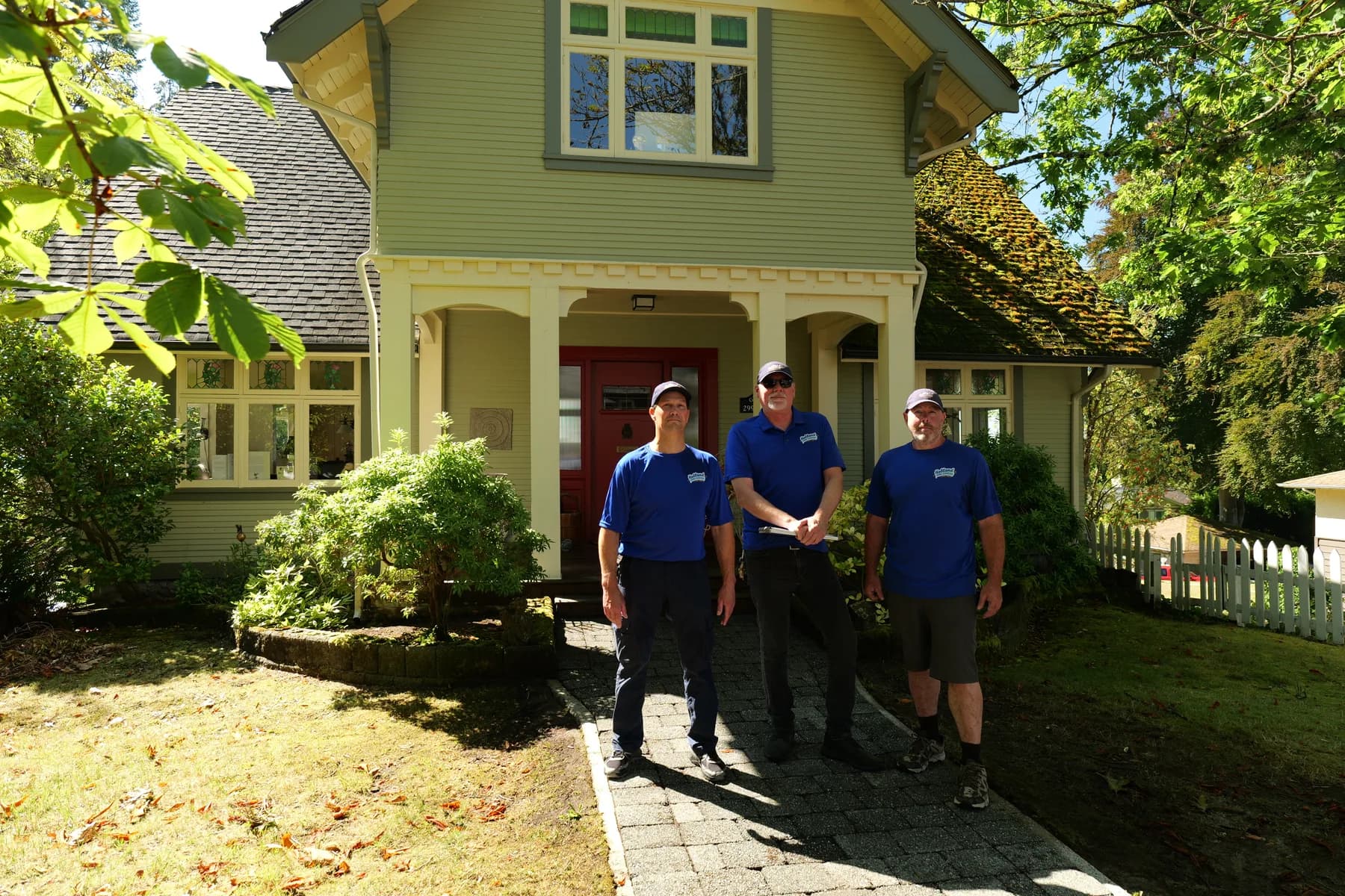Vancouver home with new gutter installation by Holland Home Services