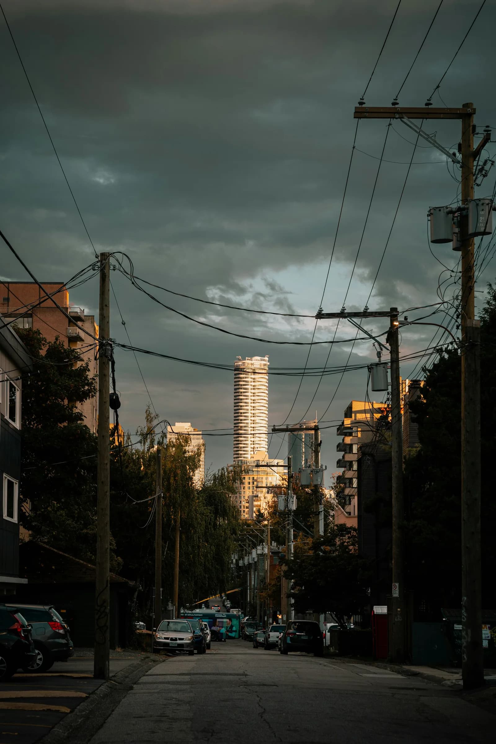 Vancouver city street